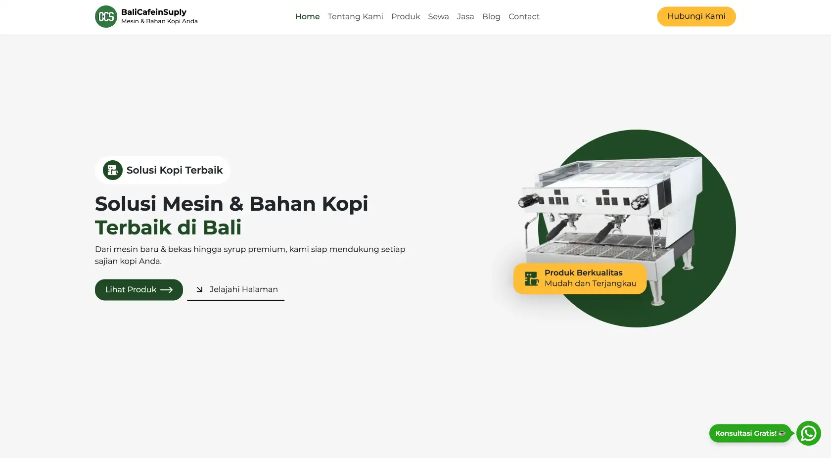 Bali Cafein Suply screenshot 2