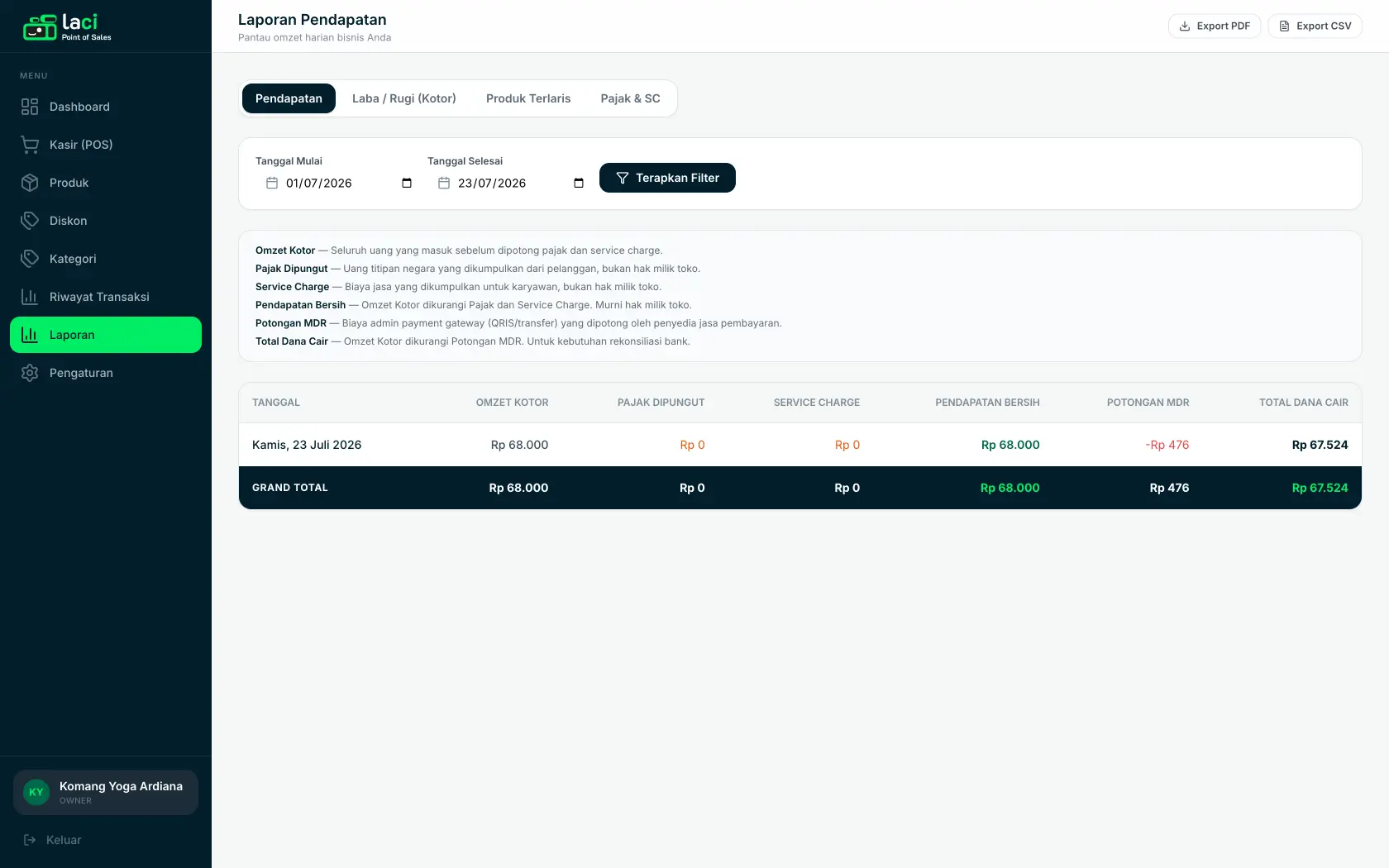 LaciPOS — Point of Sale Desktop screenshot 11