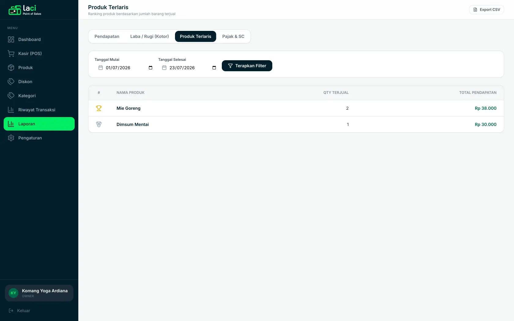 LaciPOS — Point of Sale Desktop screenshot 12