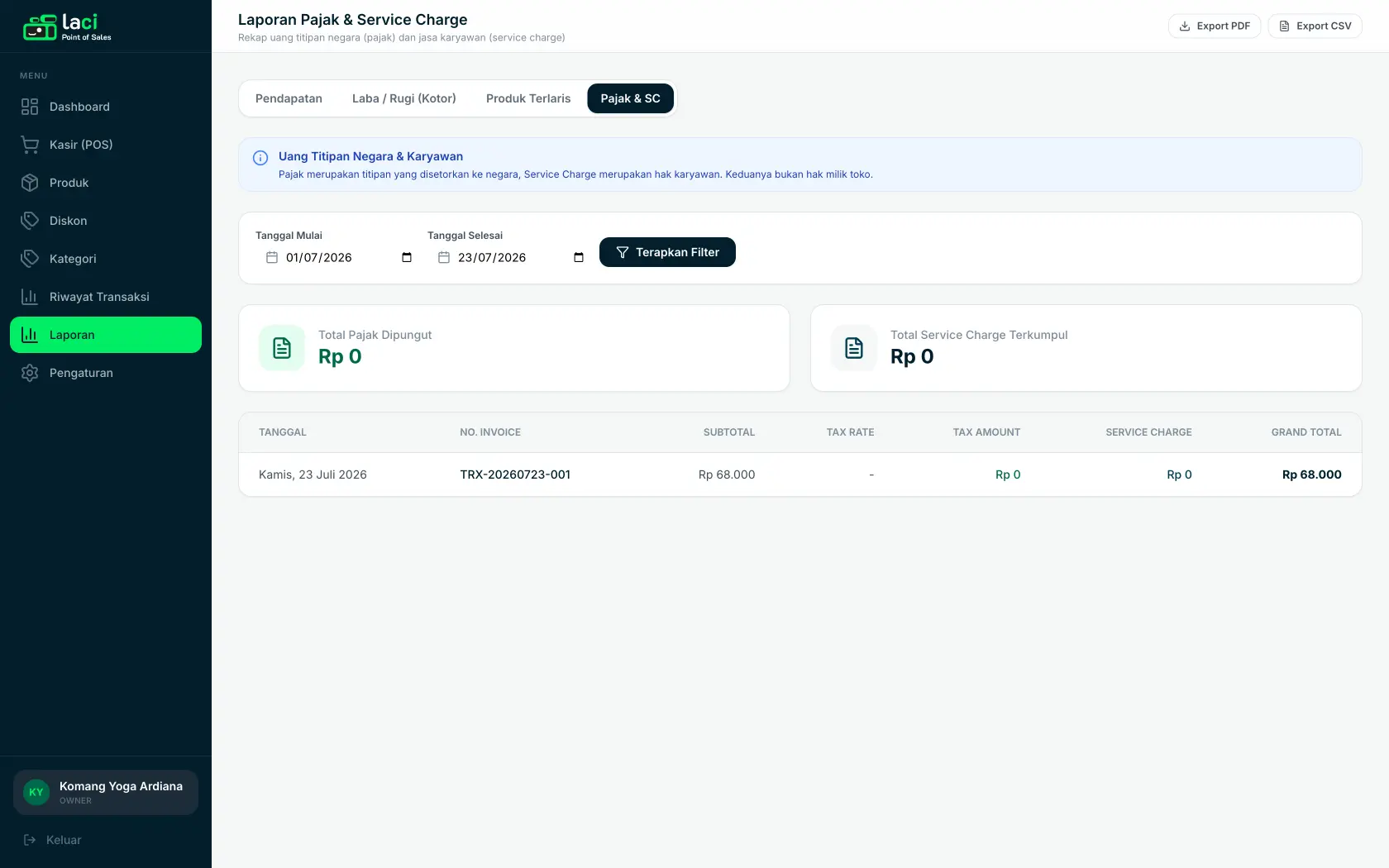 LaciPOS — Point of Sale Desktop screenshot 13