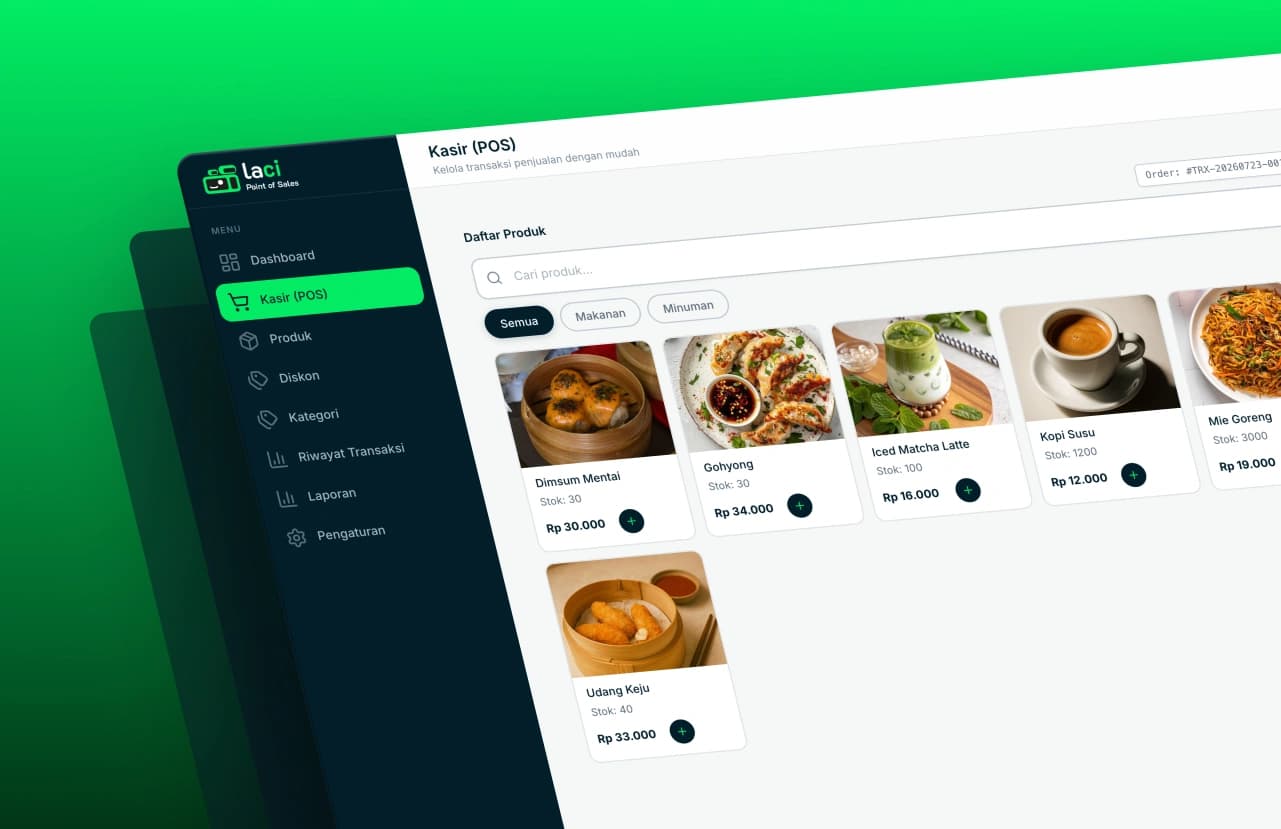 LaciPOS — Point of Sale Desktop - Portfolio Banner
