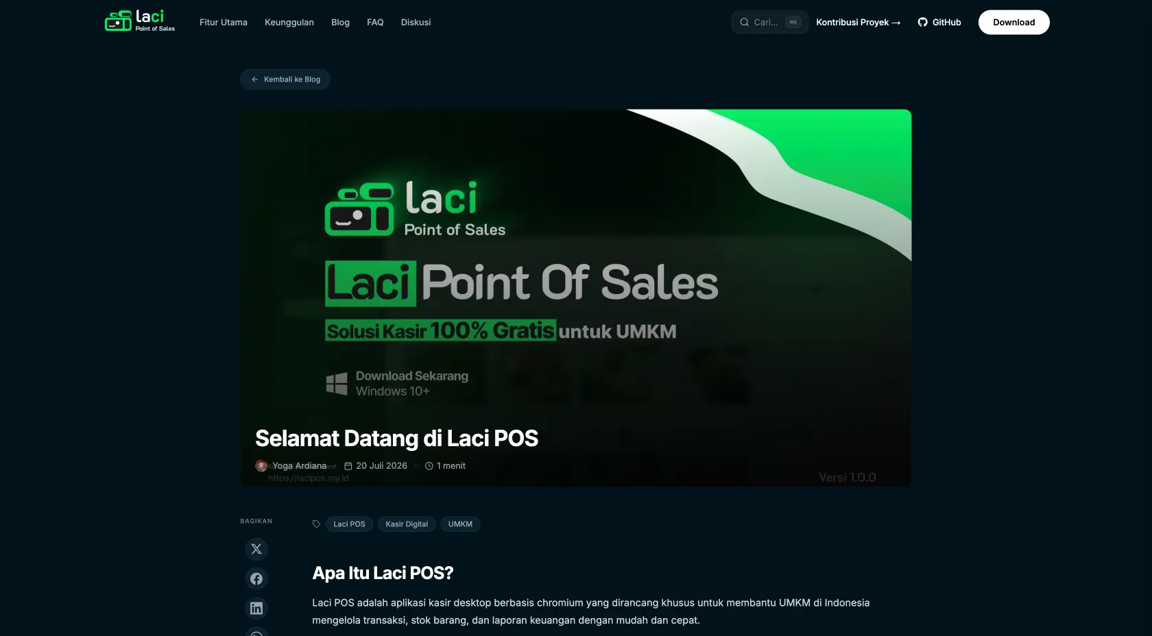 LACI POS Official Website screenshot 10
