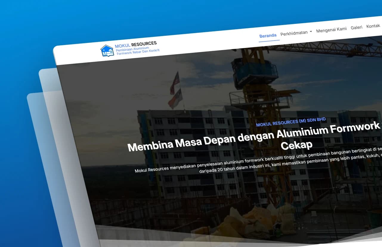 Mokul Resources M (SDN) BHD Portfolio Banner