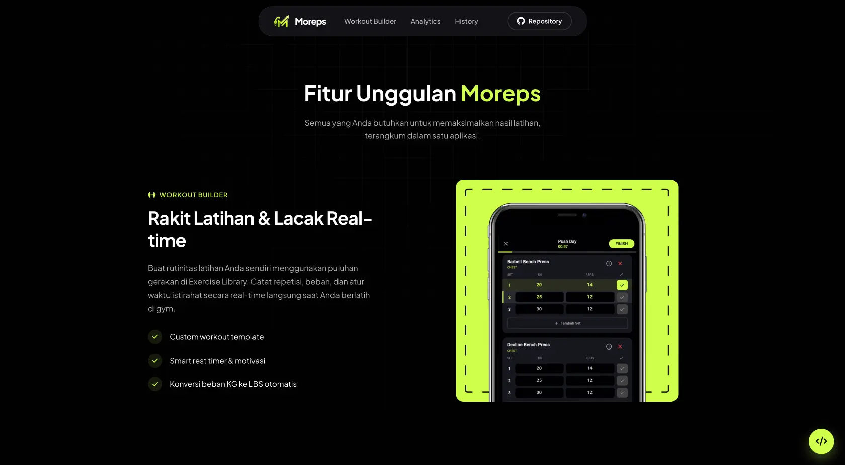 Moreps Official Website screenshot 4