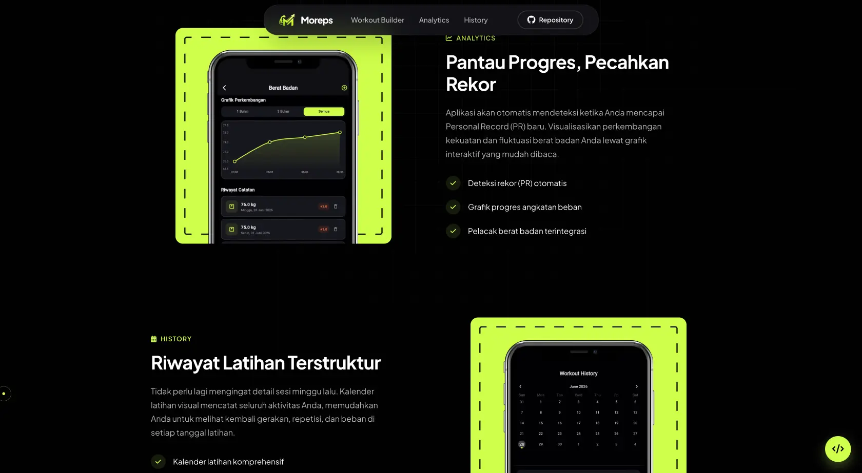Moreps Official Website screenshot 5